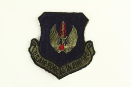 Vintage Vietnam Era Usaf Military Uniform Jacket Patch Us Air Forces In Europe - £7.61 GBP