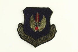 Vintage Vietnam Era Usaf Military Uniform Jacket Patch Us Air Forces In Europe - £7.64 GBP