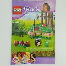 Lego Friends 41020 Hedgehog’s Hideaway Building Instruction Manual Only - $2.96