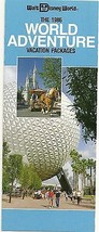 1986 Walt Disney World Adventure Vacation packages Brochure  - £14.44 GBP