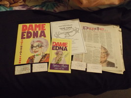 Dame Edna Program/Playbill/Tickets/Clippings Orpheum Theatre Phoenix AZ 2001  - £29.96 GBP