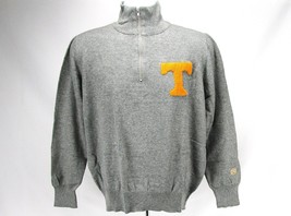 Alma Mater NCAA Tennessee Volunteers 1/4 Zip College Sweater SLIM-FIT Me... - £27.83 GBP