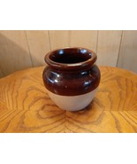 Old Burnham &amp; Morrill Co Portland ME MAINE Stoneware Crock USA Small Bea... - $12.19