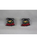 Vintage Spider-Man Barrettes - Dr. Octopus Matching Pair - Plastic Barettes - $24.00