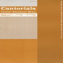 Cantorials, Vol. 2 [Audio CD] Brun, Abraham - £11.44 GBP