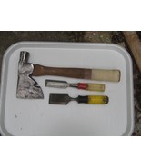 Vintage PLUMB Hatchet Axe and 2 Chisels. - $44.55