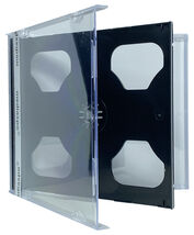 STANDARD Black Double CD Jewel Case - €18,33 EUR+ STANDARD Black Double CD Jewel Case - €18,33 EUR+