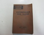 Caterpillar DW20 Trattore Benzina Starting Parti Libro Manuale Macchiato... - £23.67 GBP