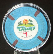 (1) $1. Dunes Casino Chip - Las Vegas, Nevada - 1989 - £79.89 GBP