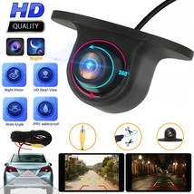 170 Cmos Hd Car Rear/Front/Side View Backup Camera Reverse Night Vision Ip68 Us - £22.42 GBP