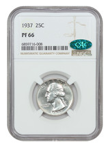 1937 25C NGC/CAC PR66 - $585.64