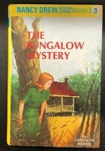 NANCY DREW #3 The Bungalow Mystery by Carolyn Keene (1994) G&amp;D glossy cover HC - £7.73 GBP