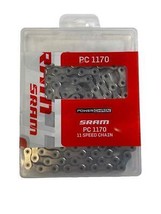 NEW SRAM PC 1170 11 Speed Power Lock Connector Bike Bicycle Chain 120 Links 260g - £27.87 GBP