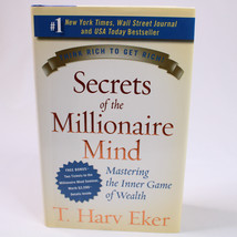 SIGNED Secrets Of The Millionaire Mind By T. Harv Eker HC Book w/DJ 1st Edition - £10.82 GBP
