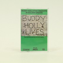 Buddy Holly The Crickets Lives 20 Golden Greats Rock Music Cassette Tape Album - £3.73 GBP