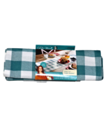 The Pioneer Woman Charming Check Table Runner 14x90in Teal - $21.99