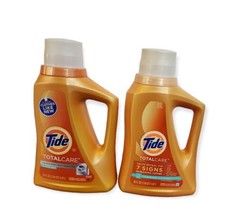 Tide Total Care Renewing Rain Laundry Detergent 50oz HE 20 Loads lot x 2 - $97.02