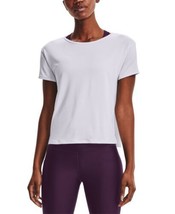 Under Armour Womens Activewear UA Tech Open-Back T-Shirt Color White Color XL - £25.64 GBP