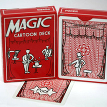 Magic CardToon Deck DELUX Chosen Card Animated Revelation Cartoon Trick SEE DEMO - £15.81 GBP