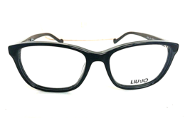 New LIU JO LJ 2643 LJ64321 Ebony 53mm Rx-able Women&#39;s Eyeglasses Frame - £55.93 GBP