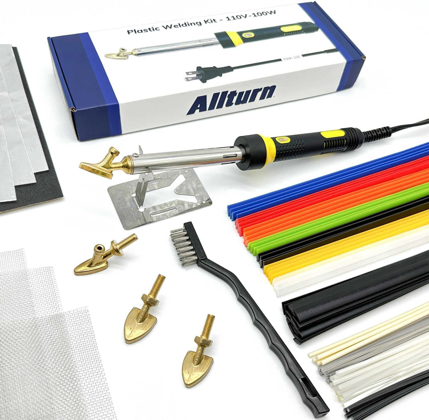  Plastic Welder,Plastic 100w Welding Iron Kit  - $80.27