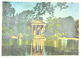 The Lake&#39;s Garden, Rome, vintage postcard - $11.99