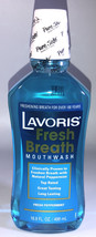 SHIPSAMEBUSDAY-Lavoris Fresh Breath Mouthwash Peppermint 16.9 Fl. OZ.-BRAND New - £4.55 GBP
