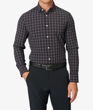 Mizzen + Main leeward dress shirt in BLACK DALLAS PLAID - $86.00