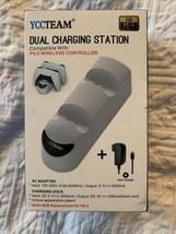 Yccteam Dual Charging Station Compatible With PS-5 Wireless Controller - £4.70 GBP