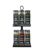 Countertop Two Tier Rotating Spice Rack, Includes 16 Organic Spices (16608) - $5,542.21 MXN