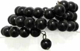 Vintage Black Bead Wire Wrap Bracelet   - £9.48 GBP