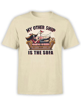 FANTUCCI Pirates T-Shirt Collection | Sofa Seas T-Shirt | Unisex - £17.29 GBP+