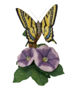 Lenox 1989 Nature&#39;s Beautiful Butterflies Swallowtail Fine Porcelain Fig... - $39.19