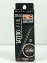 Maybelline TattooStudio Brow Pomade Long Lasting Eyebrow Makeup, Ash Brown 378 - £6.90 GBP