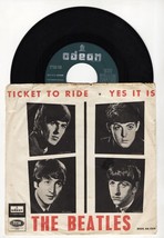 THE BEATLES Ticket To Ride / Yes It Is 1965 1st Press Original Spain Sin... - £23.74 GBP