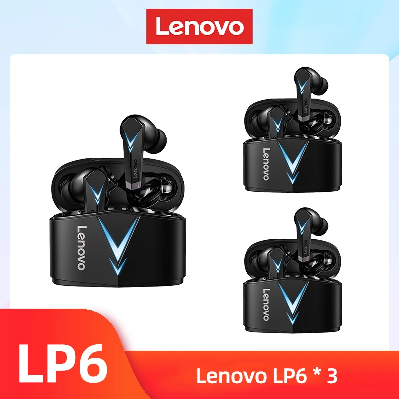   LP6 5.0 Earphone Bluetooth Wireless Earbuds Low Latency Headphones HD Call Dua - £64.73 GBP