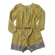 NWT J.Crew Point Sur Summer Paisley Romper in Sweet Violet Mustard Floral 6 - $51.48