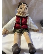 Folkmanis Pinocchio Puppet full body hand puppet nose grows story tellin... - $39.55