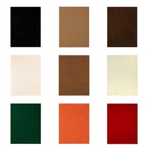 Felt 9x12 2mm Thick Various Solid Colors New - £3.18 GBP