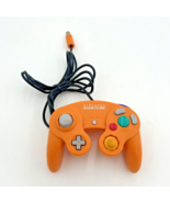 Nintendo Gamecube Controller - Orange Official OEM - Tested - AUTHENTIC - £32.86 GBP