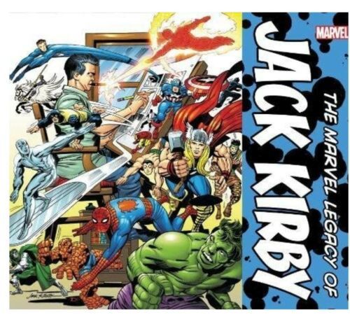 VINTAGE SEALED 2015 Marvel Legacy of Jack Kirby Hardcover Book w/ Slipcase - $24.74