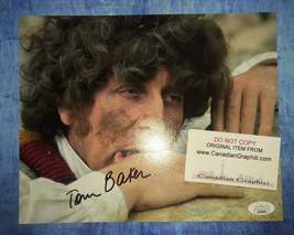 Tom Baker Hand Signed Autograph 8x10 Photo Doctor Who COA - $145.00