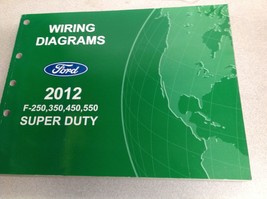 2012 Ford F-250 F350 F250 450 550 Wiring Electrical Diagram Manual NEW - £102.98 GBP