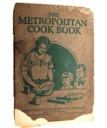 Vtg Metropolitan Cook Book Life Insurance Unique Recipes Menu Ideas - $275.44 MXN