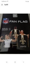 Chicago Bears NFL Licensed Football 31.5"x 47" Team Fan Flag Cape Banner NEW - $13.98