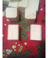 Wood Blocks 2&quot; X 2&quot; X 2&quot; Wood Block 28 Piece Lot Building Craft Blocks - $54.86 CAD