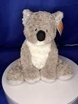 NWT Gotta Get Gund Kaylee Koala Bear Stuffed Plush Gray White Black Beanbag - £36.83 GBP