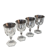 Wine Glasses Chaumont By Cristal dArques Lead Crystal  5 1/4 InchTall Se... - $23.97 CAD