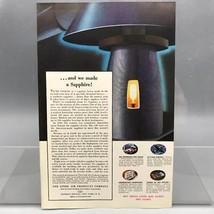 Vintage Magazine Ad Print Design Advertising Linde Air Products - $12.86