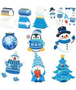 Zhanmai Winter Crafts Kit DIY Ornaments Christmas Stickers 36 Sets - €8,89 EUR